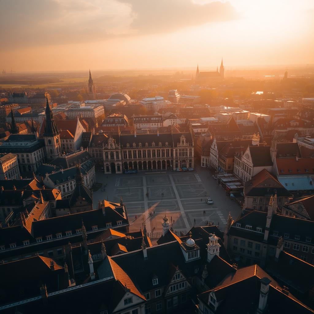Bruxelles vue aérienne