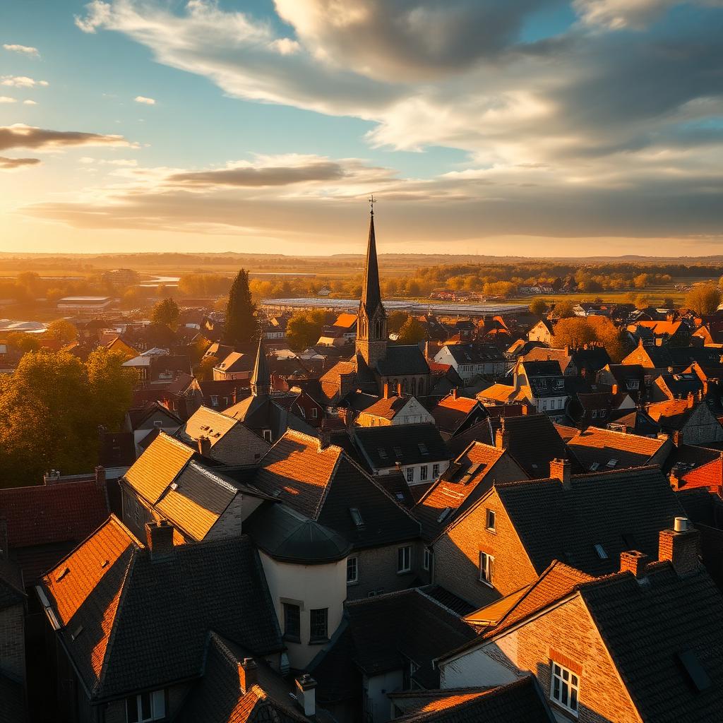 Wavre vue aérienne